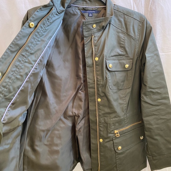 Tommy Hilfiger Waxed Cotton Canvas Jacket/Coat Womens Size: XL - Picture 8 of 13